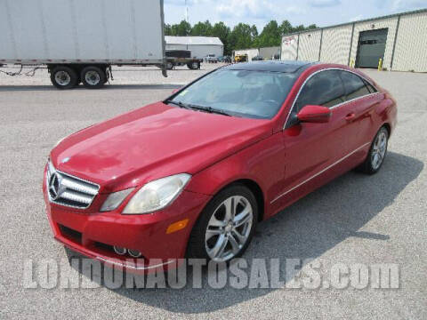 2010 Mercedes-Benz E-Class for sale at London Auto Sales LLC in London KY