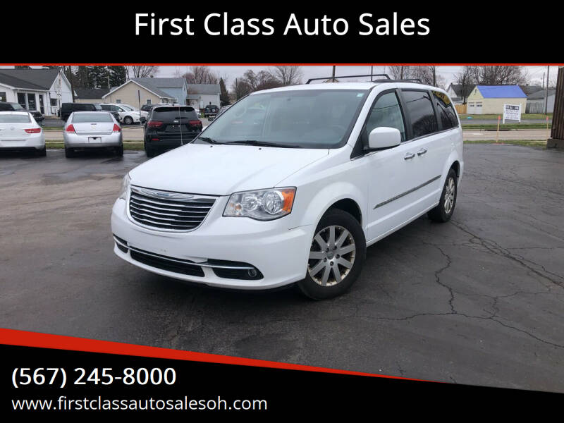 2015 Chrysler Town and Country for sale at First Class Auto Sales in Fostoria OH