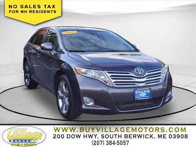 2012 Toyota Venza for sale at Village Motors in South Berwick ME