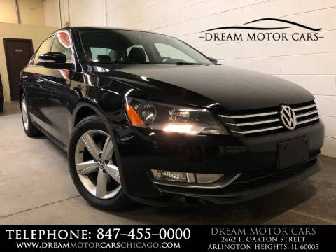 2015 Volkswagen Passat for sale at Dream Motor Cars in Arlington Heights IL