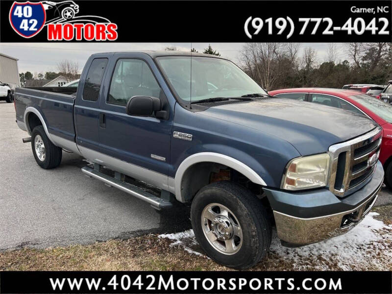 2006 Ford F-250 Super Duty for sale at 4042 Motorsports in Willow Spring NC