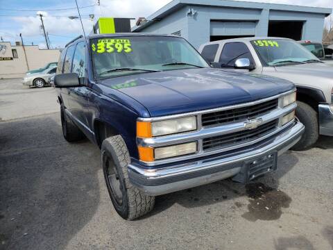 1999 Chevrolet Tahoe for sale at Direct Auto Sales+ in Spokane Valley WA