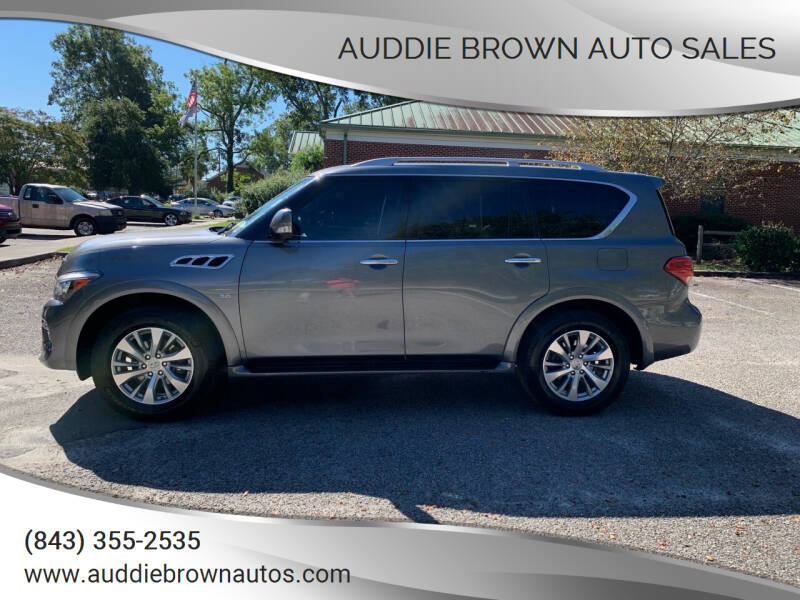 2017 Infiniti QX80 for sale at Auddie Brown Auto Sales in Kingstree SC