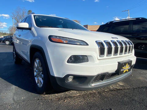 2015 Jeep Cherokee for sale at Auto Exchange in The Plains OH