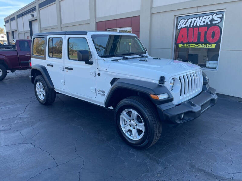 2020 Jeep Wrangler Unlimited for sale at Blatners Auto Inc in North Tonawanda NY