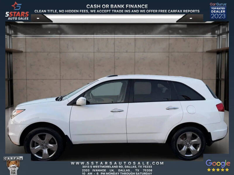 2007 Acura MDX SH-AWD w/Sport w/RES
