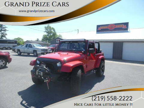 2011 Jeep Wrangler for sale at Grand Prize Cars in Cedar Lake IN