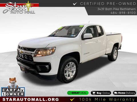 2021 Chevrolet Colorado for sale at STAR AUTO MALL 512 in Bethlehem PA