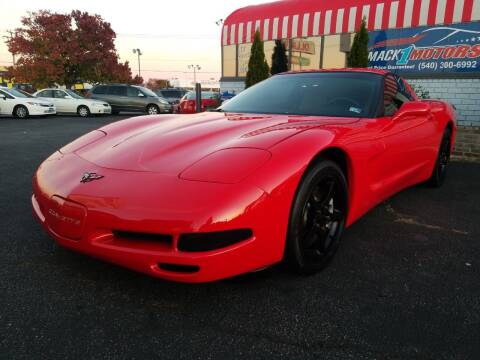 2000 Chevrolet Corvette for sale at Mack 1 Motors in Fredericksburg VA