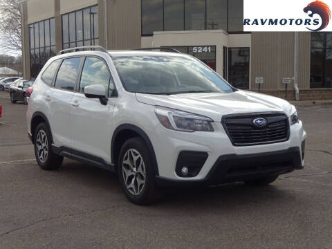 2021 Subaru Forester for sale at RAVMOTORS - CRYSTAL in Crystal MN