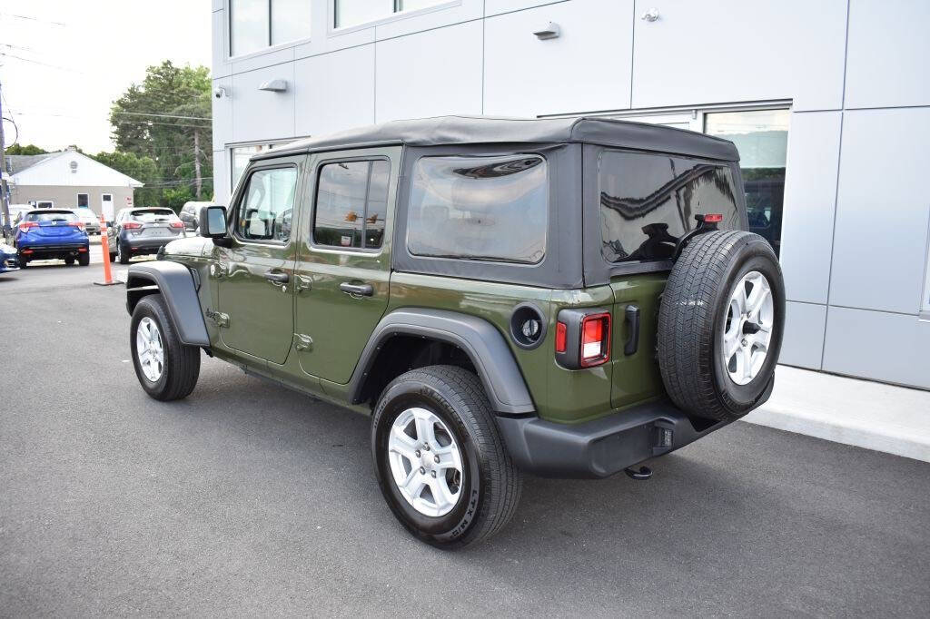 2021 Jeep Wrangler Unlimited for sale at Fast Financial Auto Mall in Lakeland, FL