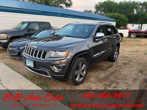 2015 Jeep Grand Cherokee for sale at B & B Auto Sales in Brookings SD