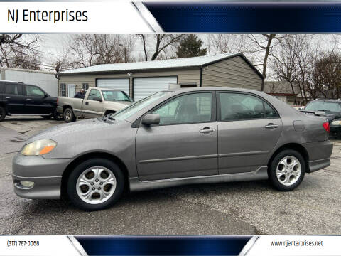 2006 Toyota Corolla for sale at NJ Enterprizes LLC in Indianapolis IN