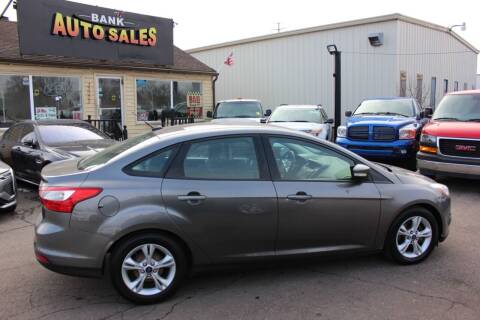 2014 Ford Focus for sale at BANK AUTO SALES in Wayne MI
