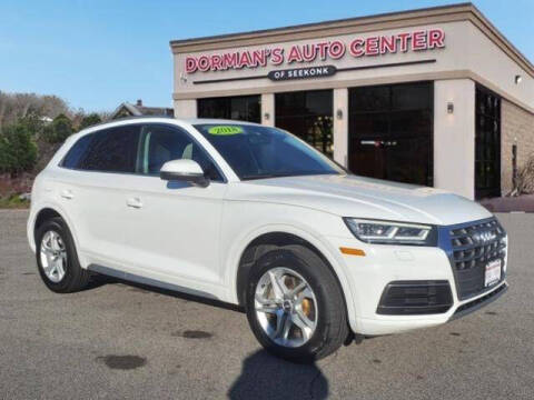 2018 Audi Q5 for sale at DORMANS AUTO CENTER OF SEEKONK in Seekonk MA