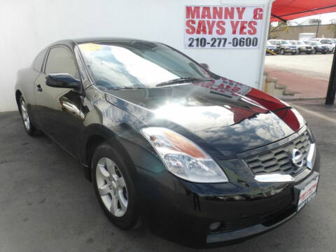 2008 Nissan Altima for sale at Manny G Motors in San Antonio TX