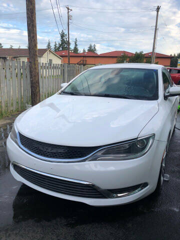 2015 Chrysler 200 for sale at ALHAMADANI AUTO SALES in Tacoma WA