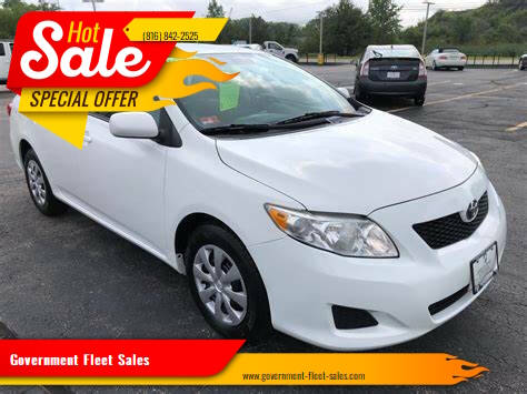 2011 Toyota Corolla for sale at Government Fleet Sales in Kansas City MO