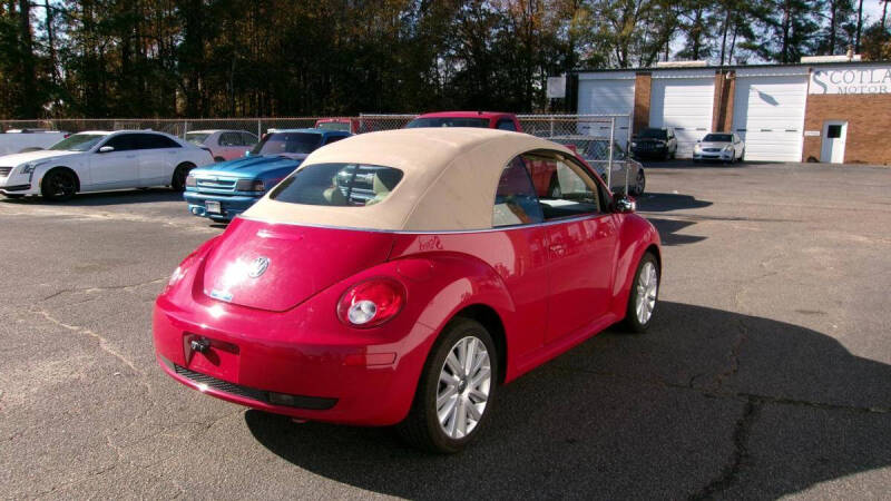 2008 Volkswagen New Beetle Convertible SE