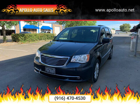 2014 Chrysler Town and Country for sale at APOLLO AUTO SALES in Sacramento CA