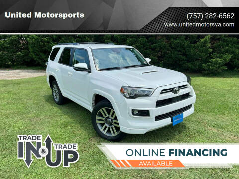 2022 Toyota 4Runner for sale at United Motorsports in Virginia Beach VA