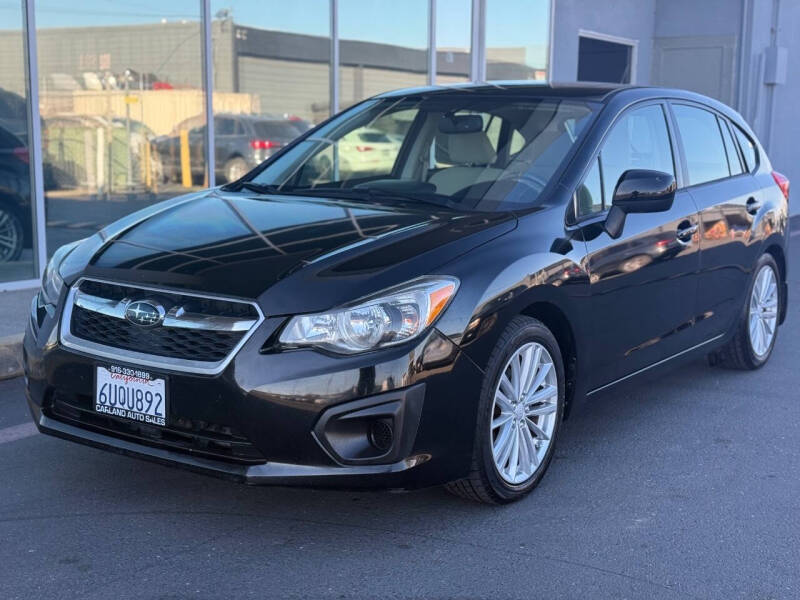 2012 Subaru Impreza for sale at CARLAND AUTO SALES in Sacramento CA