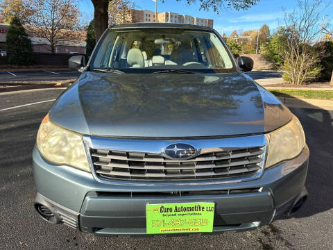 2009 Subaru Forester for sale at Euro Automotive LLC in Falls Church VA