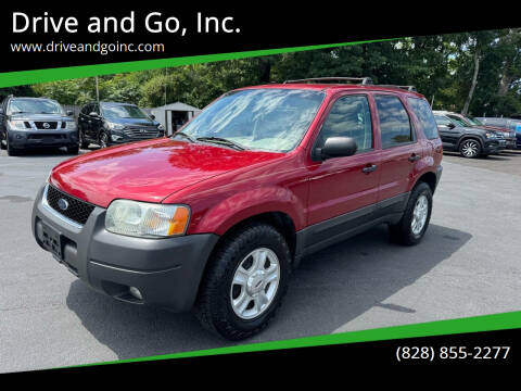 2003 Ford Escape for sale at Drive and Go, Inc. in Hickory NC