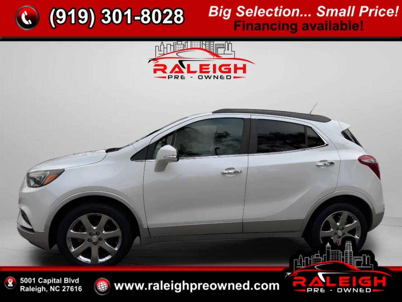 White 2017 Buick Encore Essence Essence 4dr Crossover 1