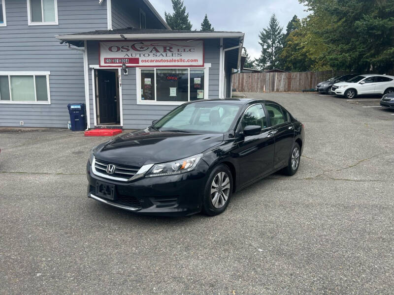 2014 Honda Accord for sale at Oscar Auto Sales in Tacoma WA