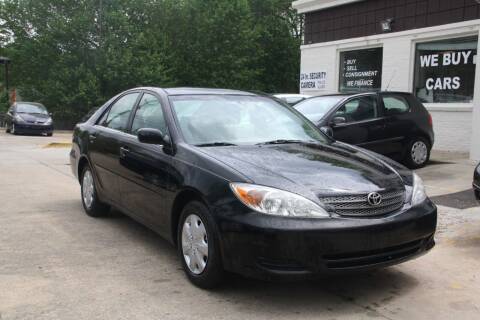 2002 Toyota Camry for sale at GTI Auto Exchange in Durham NC