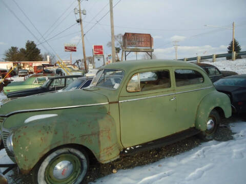 1941 Plymouth Deluxe for sale at Marshall Motors Classics in Jackson MI