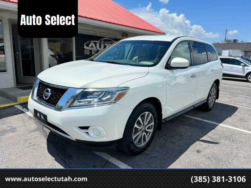 2014 Nissan Pathfinder for sale at Auto Select in Orem UT