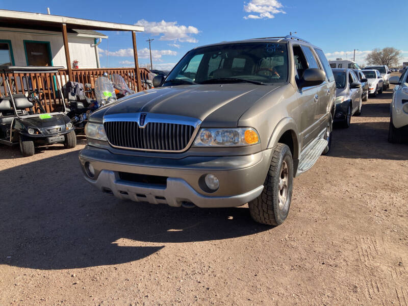 2001 Lincoln Navigator for sale at PYRAMID MOTORS - Fountain Lot in Fountain CO