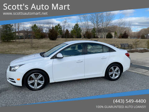 2015 Chevrolet Cruze for sale at Scott's Auto Mart in Dundalk MD
