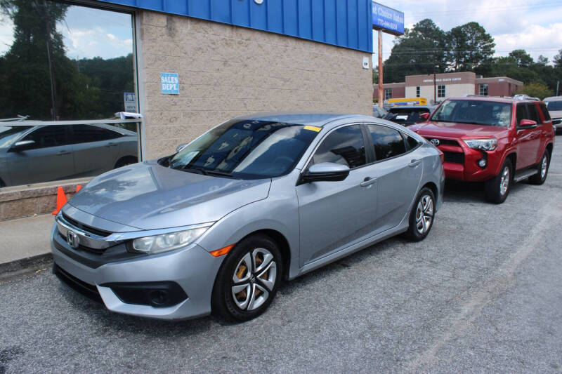 2016 Honda Civic for sale at 1st Choice Autos in Smyrna GA