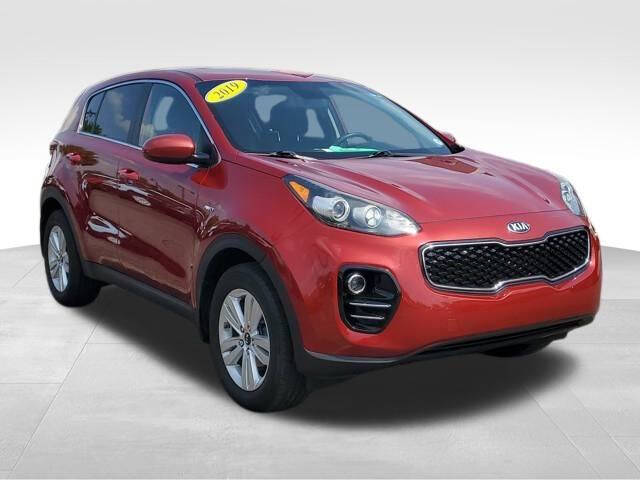 Used 2019 Kia Sportage LX with VIN KNDPMCAC0K7606034 for sale in Belleville, MI