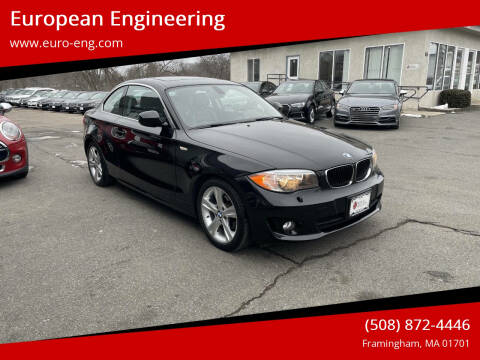 2012 BMW 1 Series for sale at European Engineering in Framingham MA