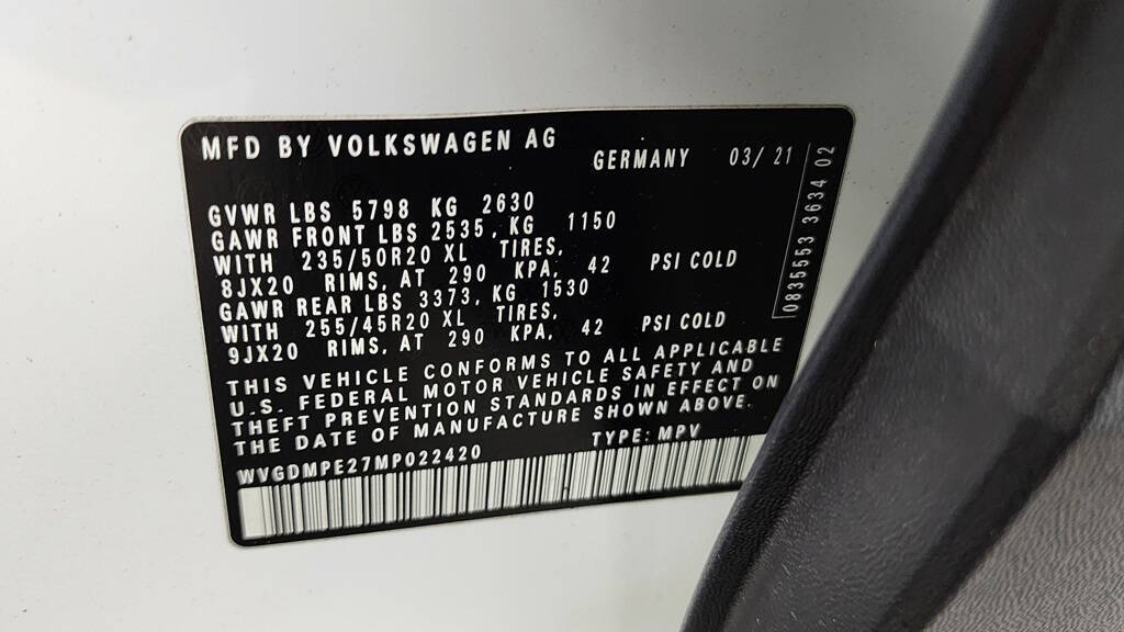 2021 Volkswagen ID.4 for sale at NJ Car Buyer in Jersey City, NJ