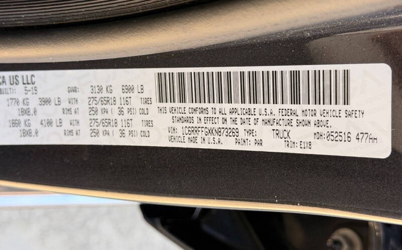 2019 RAM 1500 Big Horn