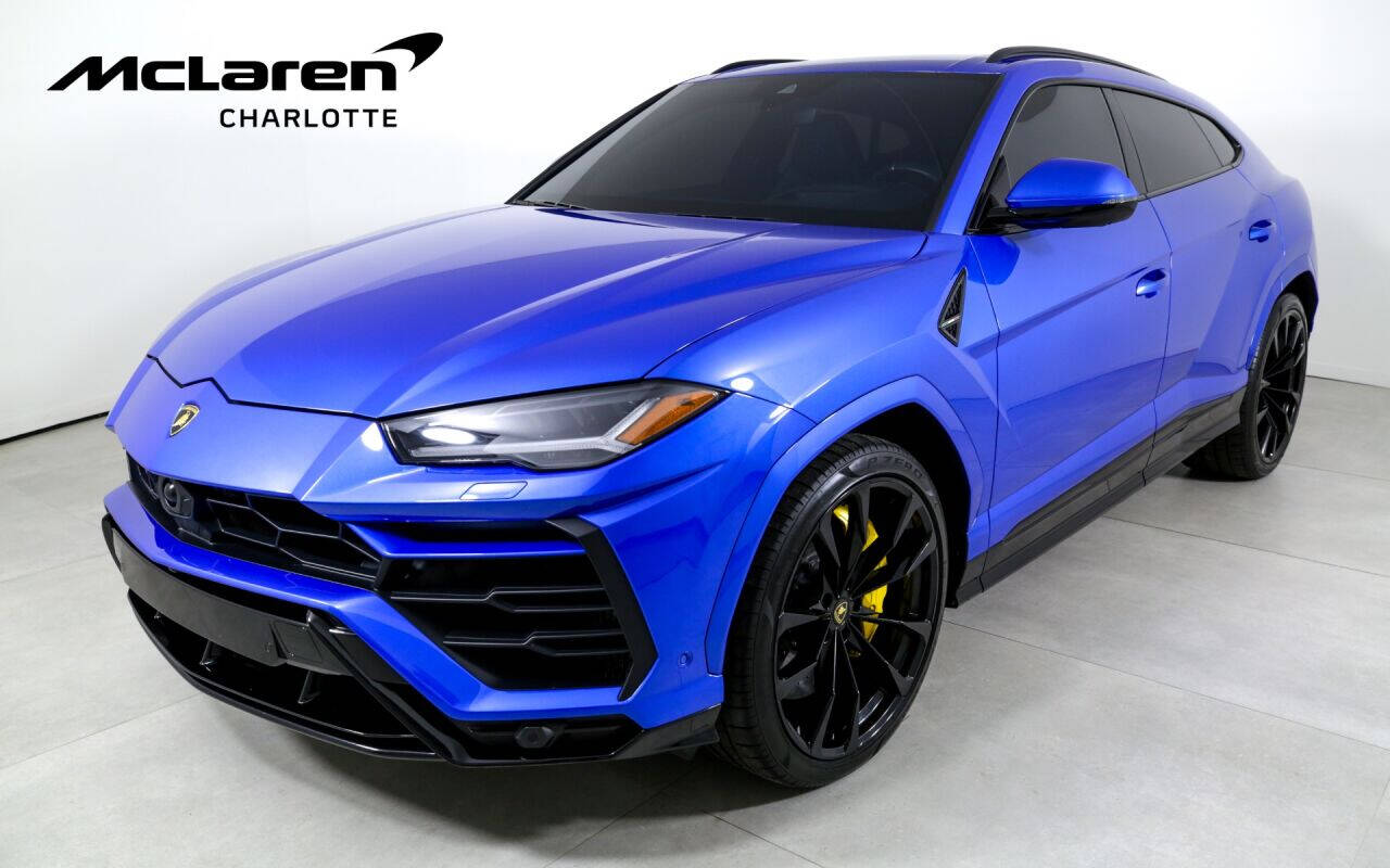 Blue 2021 Lamborghini Urus Base AWD 4dr SUV 1