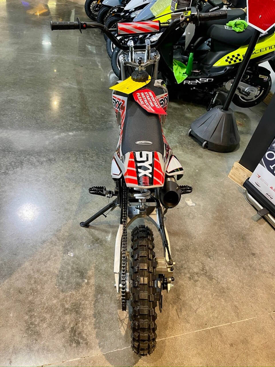 2024 SYXMOTO  DIRT BIKE 125CC AUTOMATIC for sale at TEXAS MOTORS POWERSPORT in ORLANDO, FL