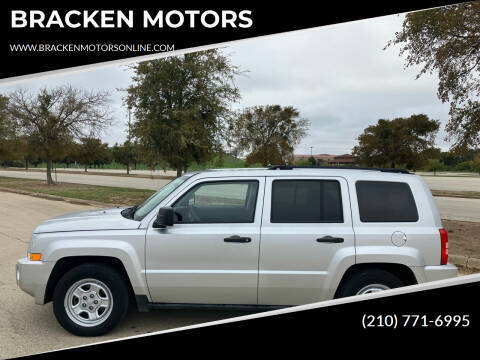 2009 Jeep Patriot for sale at BRACKEN MOTORS in San Antonio TX