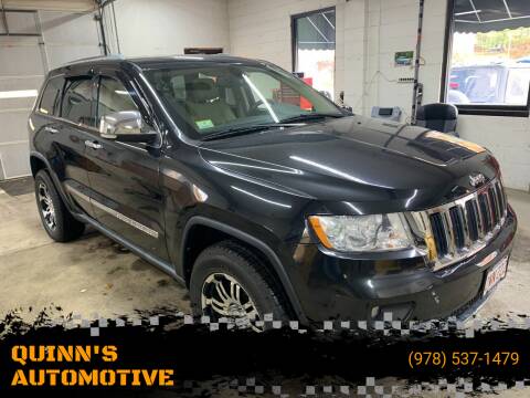 2011 Jeep Grand Cherokee for sale at QUINN'S AUTOMOTIVE in Leominster MA