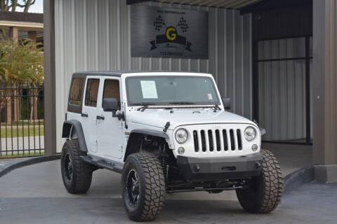 2017 Jeep Wrangler Unlimited for sale at Houston Used Auto Sales in Houston TX
