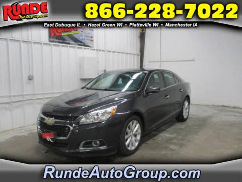 2016 Chevrolet Malibu Limited for sale at Runde PreDriven in Hazel Green WI