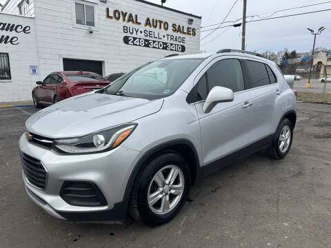 2017 Chevrolet Trax for sale at Loyal Auto Sales in Pontiac MI