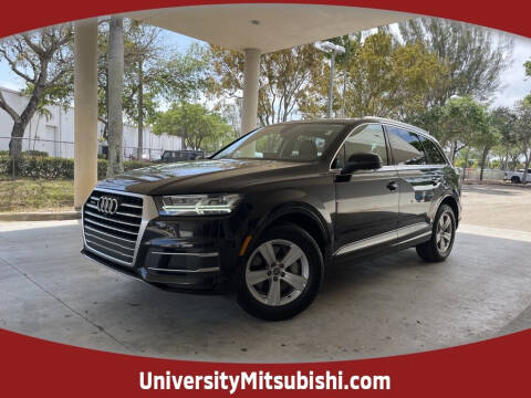2019 Audi Q7 for sale at University Mitsubishi in Davie FL