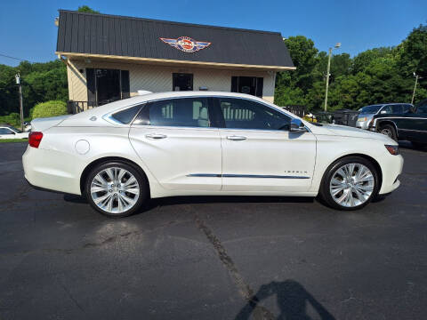 2017 Chevrolet Impala for sale at G AND J MOTORS in Elkin NC
