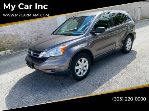 2011 Honda CR-V for sale at My Car Inc in Hialeah Gardens FL